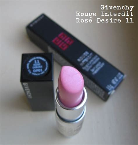 rossetto givenchy rose desire n 11|Makeup .